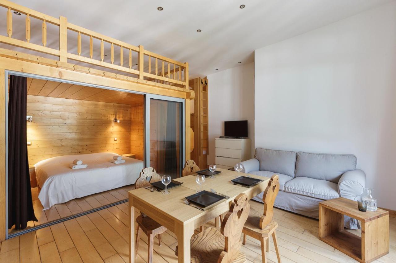Central Majestic Apartment Near Skiing - Happy Rentals Шамони Экстерьер фото