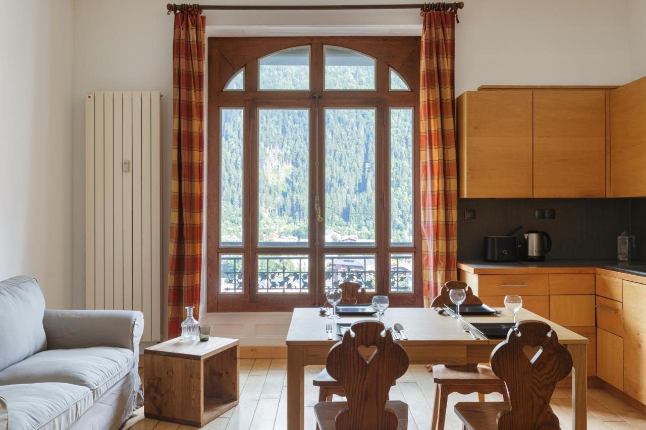 Central Majestic Apartment Near Skiing - Happy Rentals Шамони Экстерьер фото